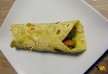 FAJITAS AU POULET PANÉ
